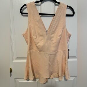Blush pink blouse